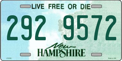 NH license plate 2929572