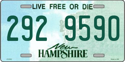 NH license plate 2929590