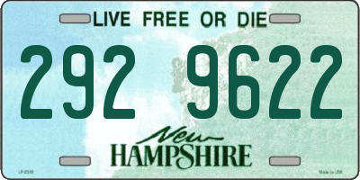 NH license plate 2929622