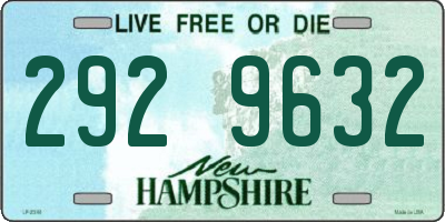 NH license plate 2929632