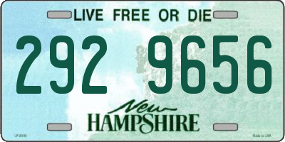 NH license plate 2929656