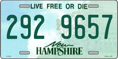 NH license plate 2929657