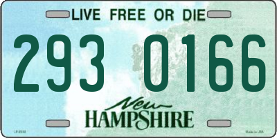 NH license plate 2930166