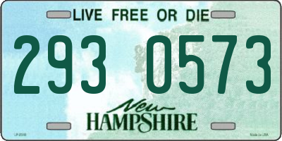 NH license plate 2930573