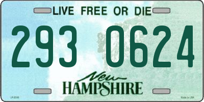 NH license plate 2930624