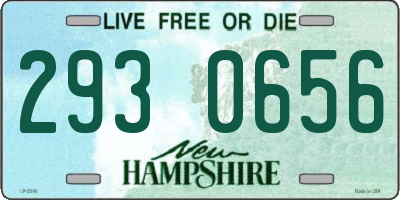 NH license plate 2930656