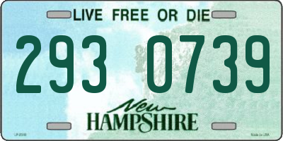 NH license plate 2930739