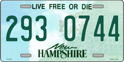 NH license plate 2930744