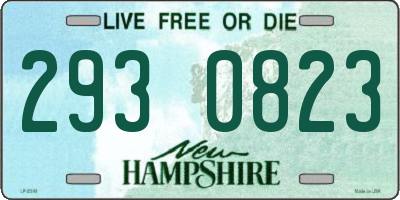 NH license plate 2930823