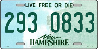 NH license plate 2930833