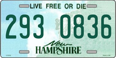 NH license plate 2930836