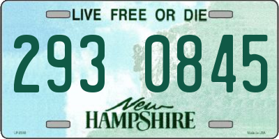 NH license plate 2930845