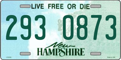 NH license plate 2930873