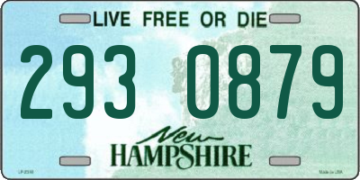 NH license plate 2930879