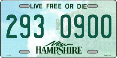 NH license plate 2930900