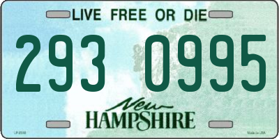 NH license plate 2930995