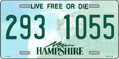 NH license plate 2931055