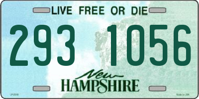 NH license plate 2931056