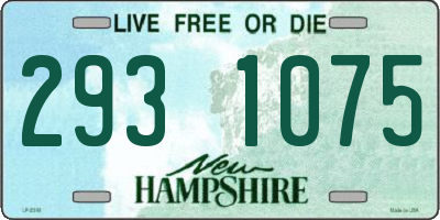 NH license plate 2931075