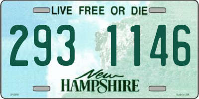 NH license plate 2931146