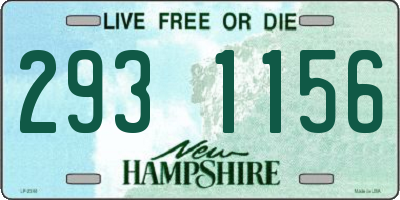 NH license plate 2931156