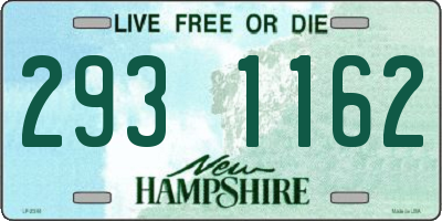 NH license plate 2931162