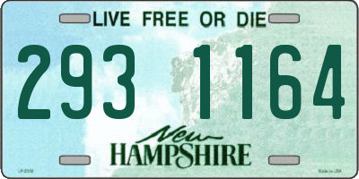 NH license plate 2931164