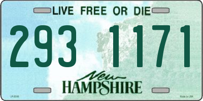 NH license plate 2931171