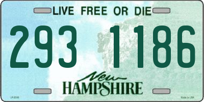 NH license plate 2931186