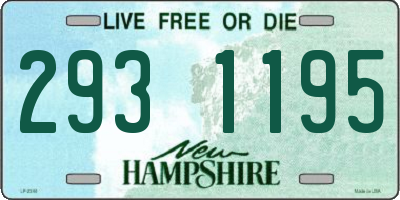 NH license plate 2931195