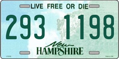 NH license plate 2931198