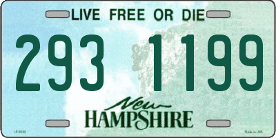 NH license plate 2931199