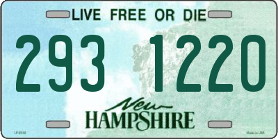 NH license plate 2931220