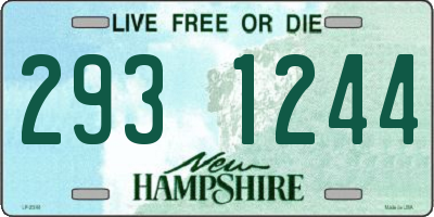 NH license plate 2931244