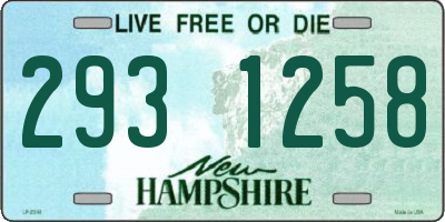 NH license plate 2931258