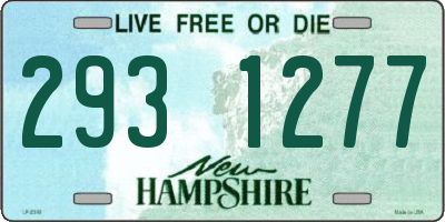 NH license plate 2931277