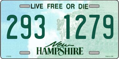 NH license plate 2931279