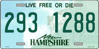 NH license plate 2931288