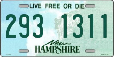 NH license plate 2931311