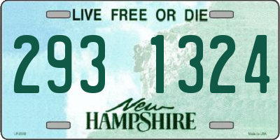 NH license plate 2931324