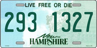 NH license plate 2931327