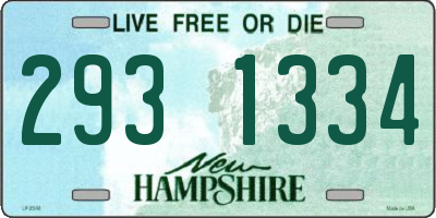 NH license plate 2931334