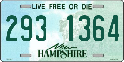 NH license plate 2931364