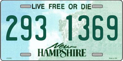 NH license plate 2931369