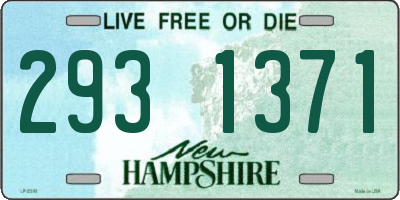 NH license plate 2931371