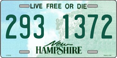 NH license plate 2931372