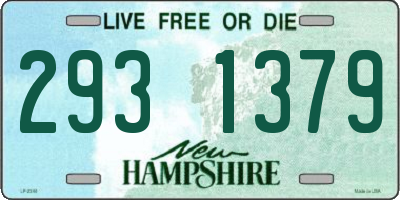 NH license plate 2931379