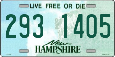 NH license plate 2931405