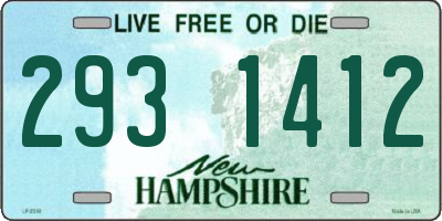 NH license plate 2931412