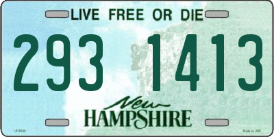NH license plate 2931413